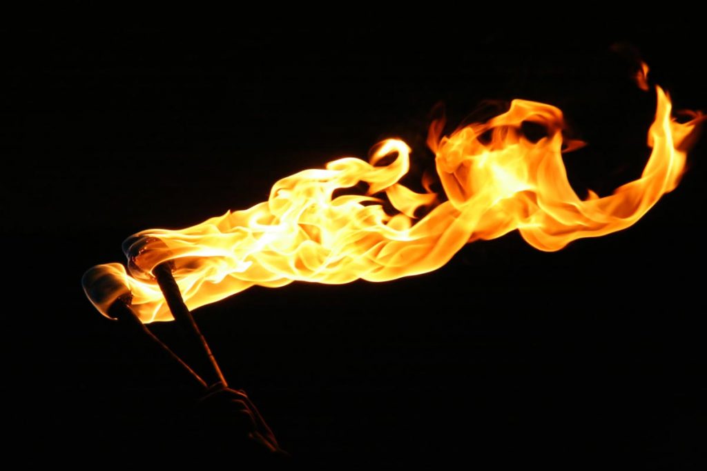 burning torch Living Life Successfully